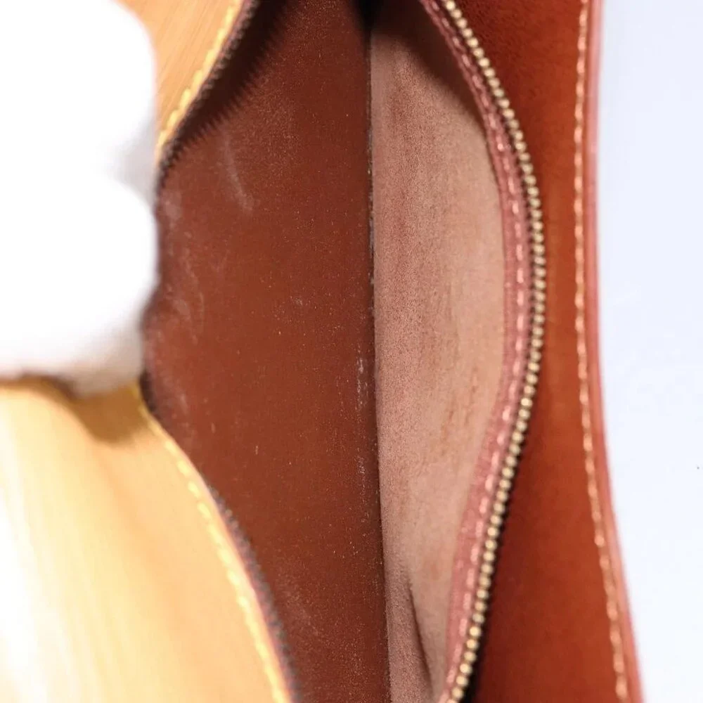 LOUIS VUITTON Epi Biface Hand Bag 2way Beige